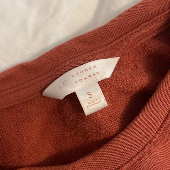 Lauren Conrad Peace Love and Sunshine sweatshirt - Picture 2 of 3